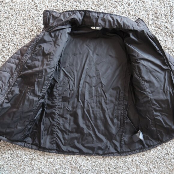 The North Face Jacket Women's Small S Bombay Quilted Mid Layer Puffer Black - Picture 3 of 7